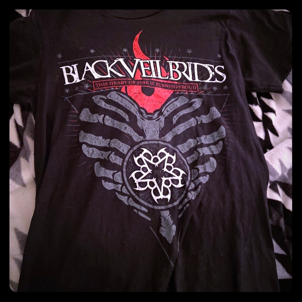 Black Veil Brides concert tour tee